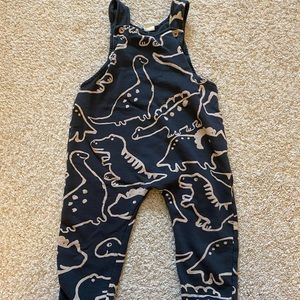 Toddler Dino overalls